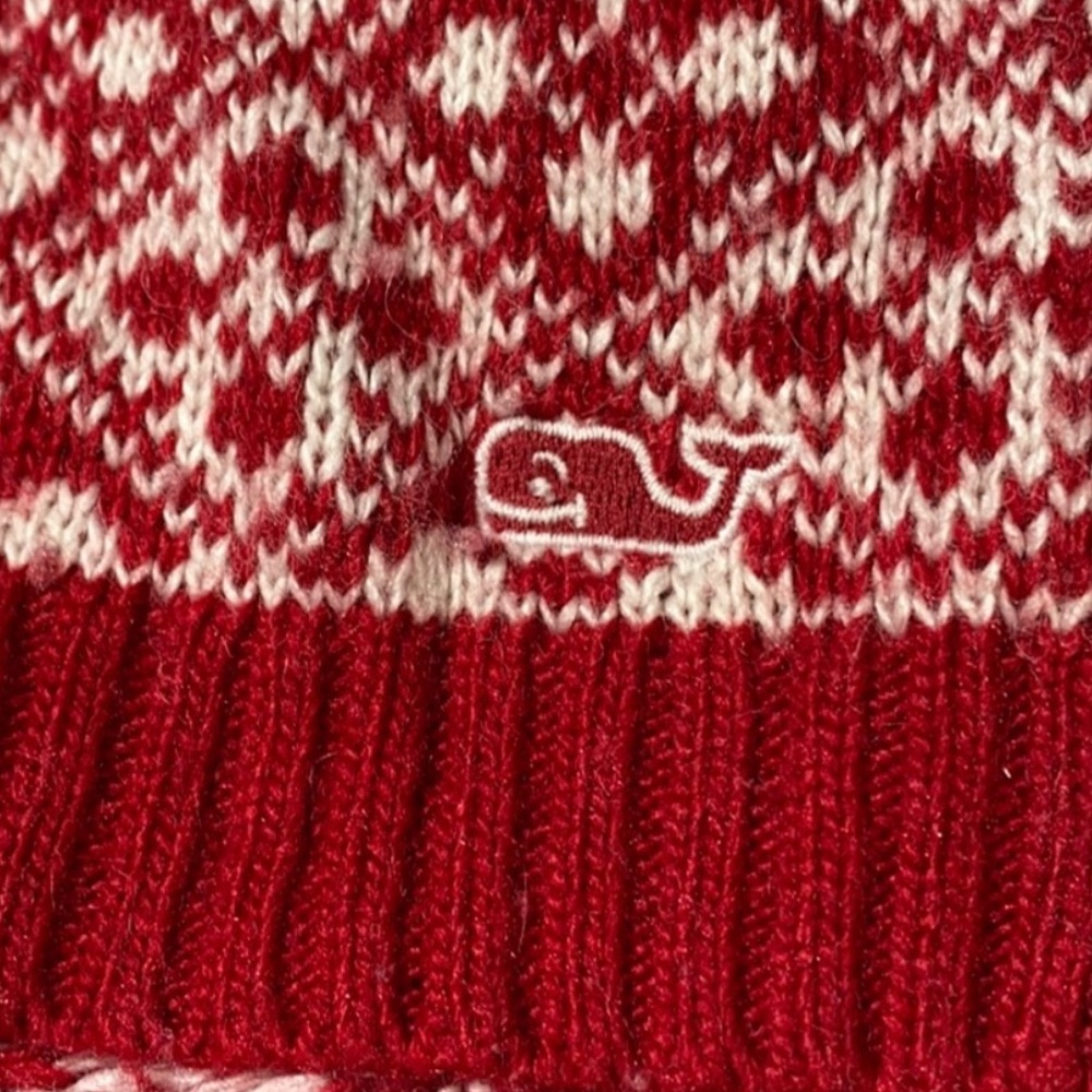 Red and white Christmas sweater Vineyard vines size small - Picture 3 of 6